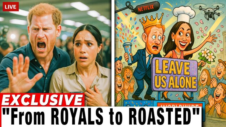 ROYALS ROASTED ALIVE: Comedians Torch Meghan & Harry in Hollywood’s Wildest Night!